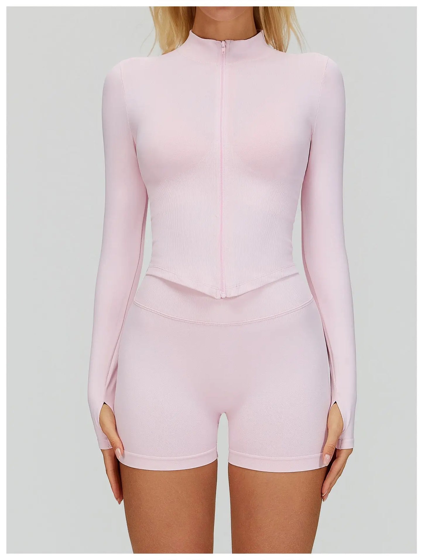 THE QUANTUM NOW Aligned Yoga Jacket