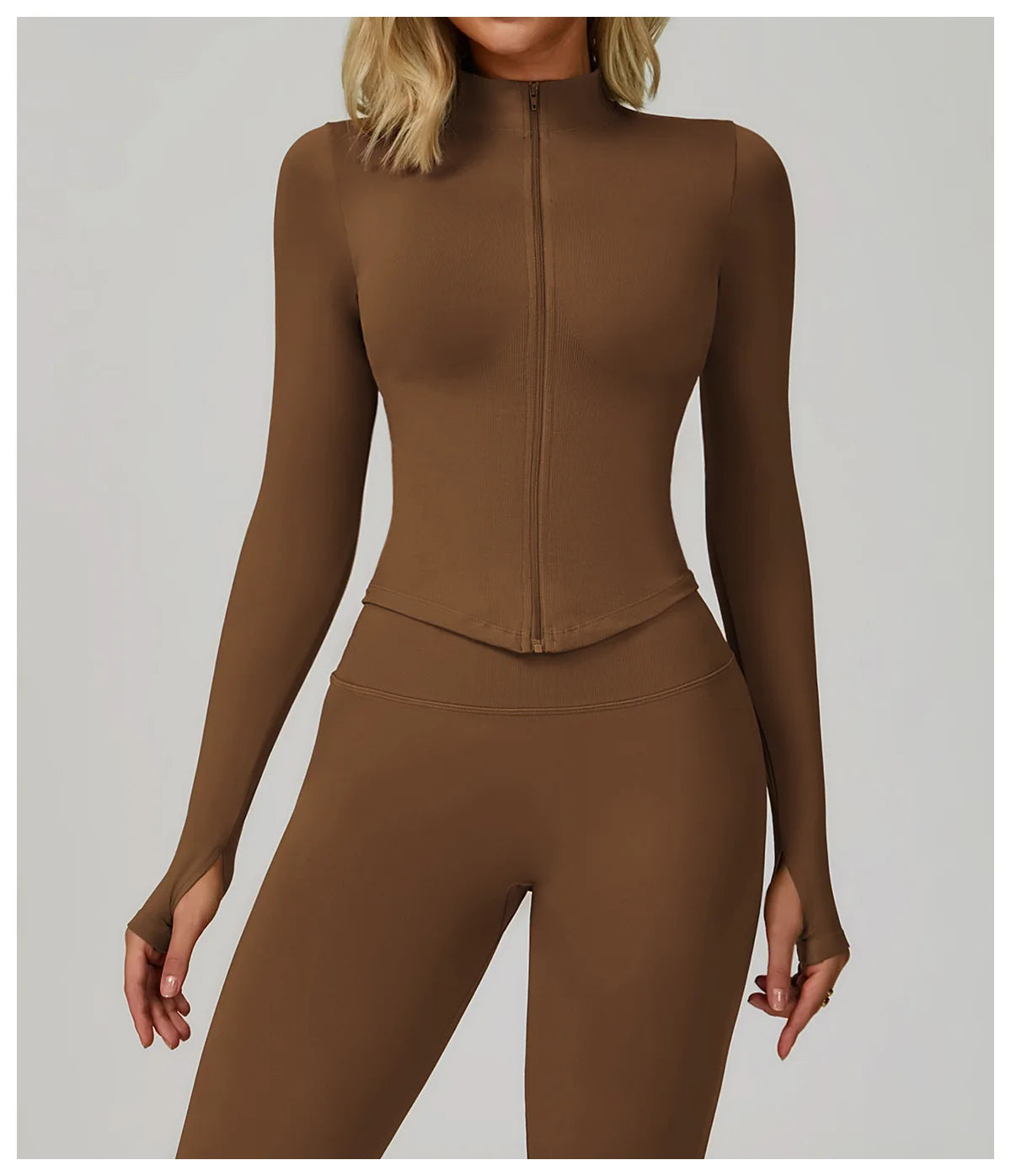 THE QUANTUM NOW Aligned Yoga Jacket
