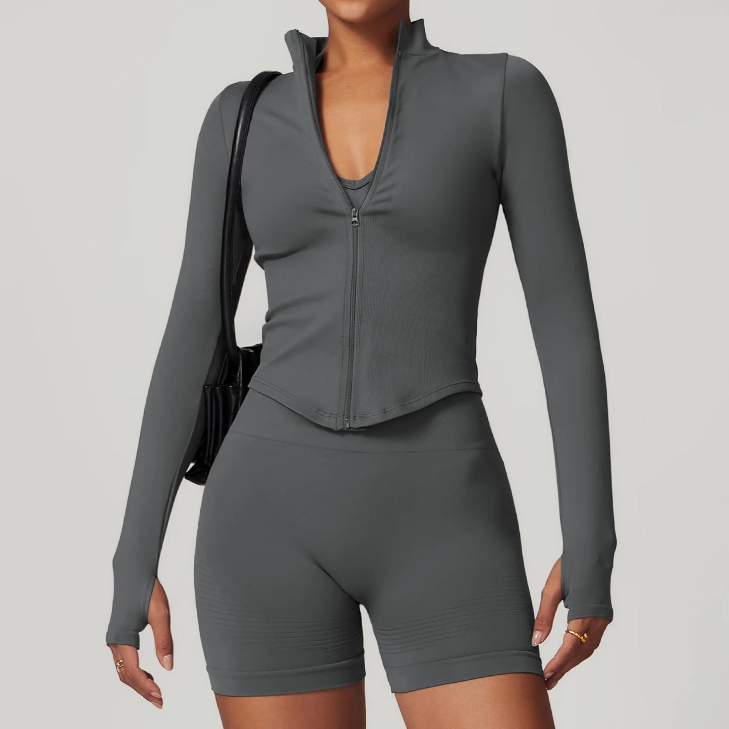 THE QUANTUM NOW Aligned Yoga Jacket
