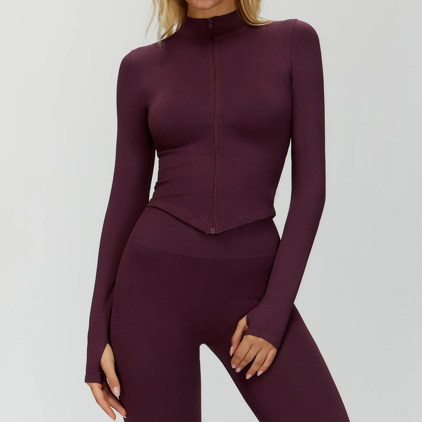 THE QUANTUM NOW Aligned Yoga Jacket