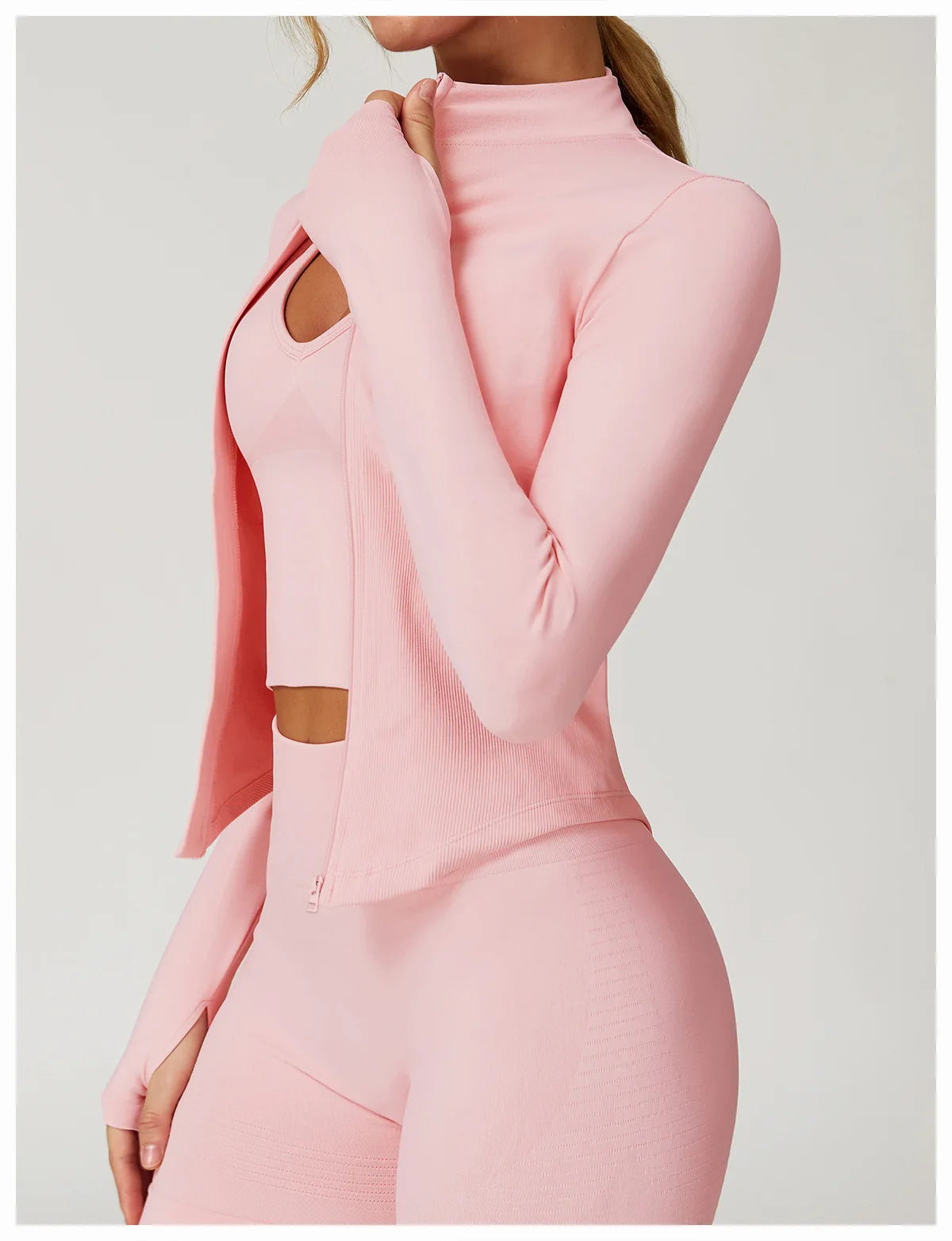 THE QUANTUM NOW Aligned Yoga Jacket