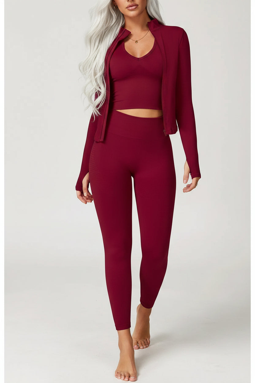 THE QUANTUM NOW Aligned Yoga Jacket
