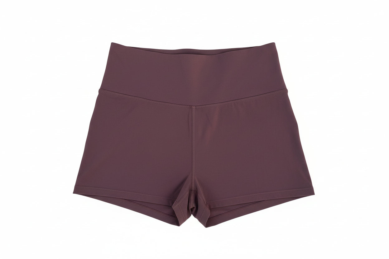 THE QUANTUM NOW High Waist Yoga Shorts