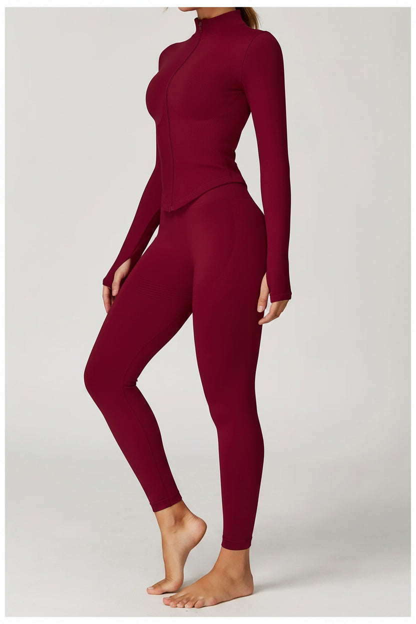 THE QUANTUM NOW Aligned Yoga Jacket