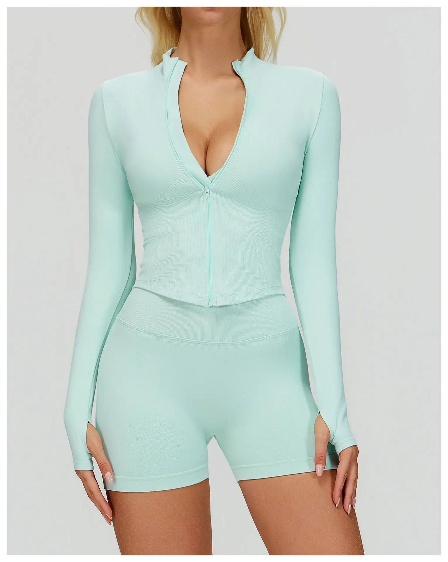 THE QUANTUM NOW Aligned Yoga Jacket