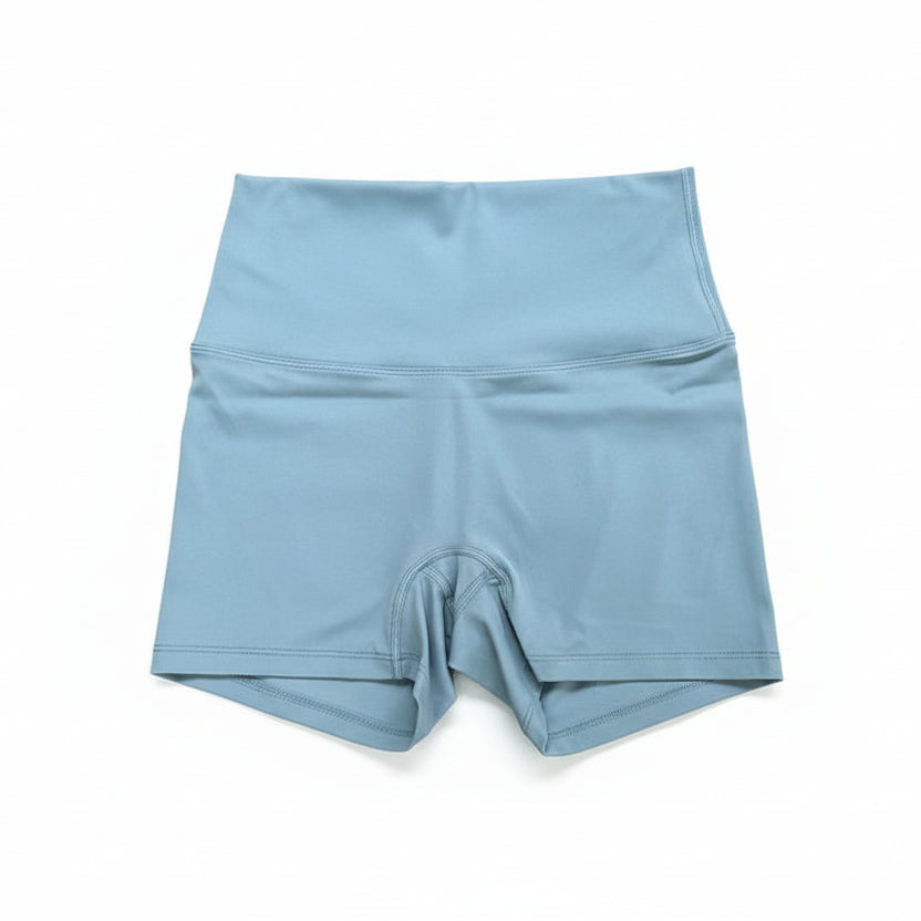 THE QUANTUM NOW High Waist Yoga Shorts