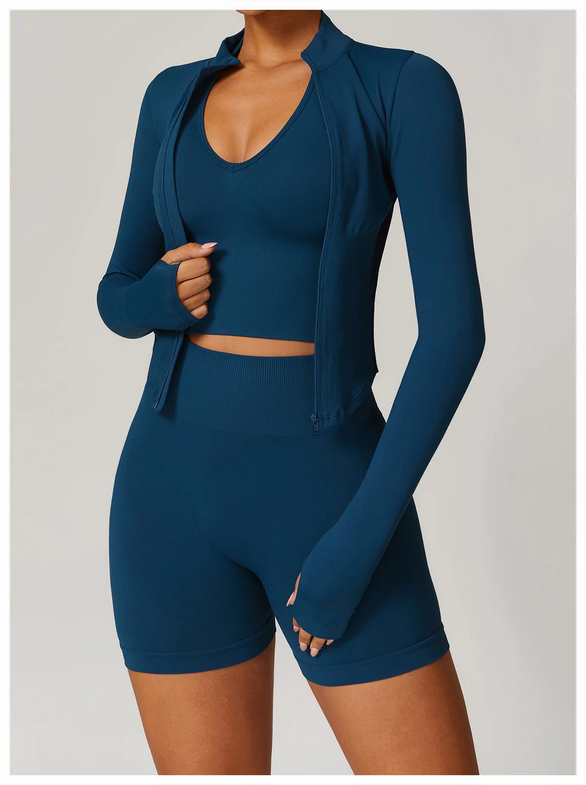 THE QUANTUM NOW Aligned Yoga Jacket