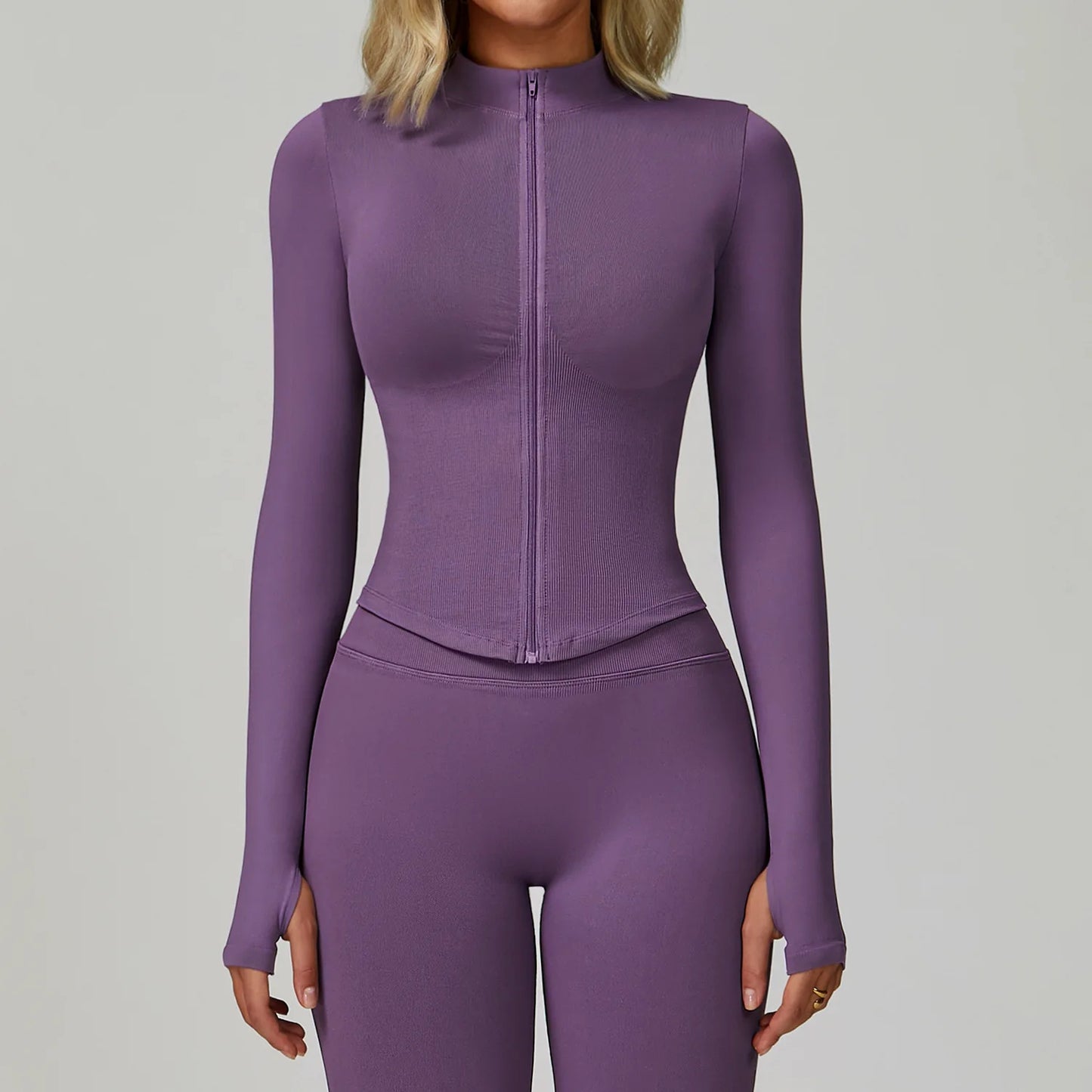 THE QUANTUM NOW Aligned Yoga Jacket