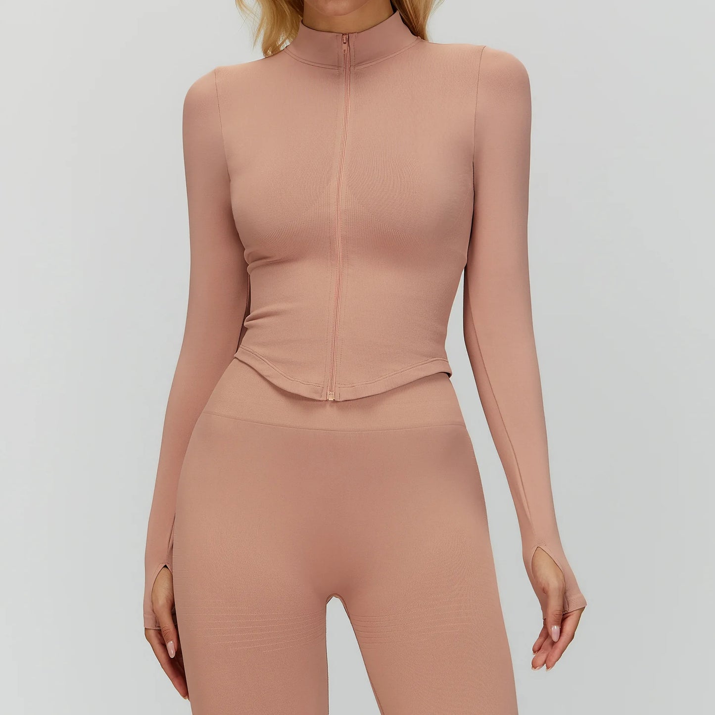 THE QUANTUM NOW Aligned Yoga Jacket
