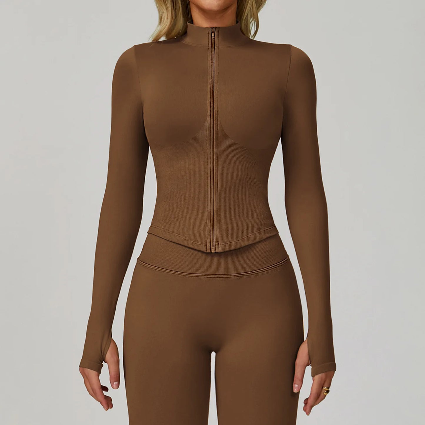 THE QUANTUM NOW Aligned Yoga Jacket