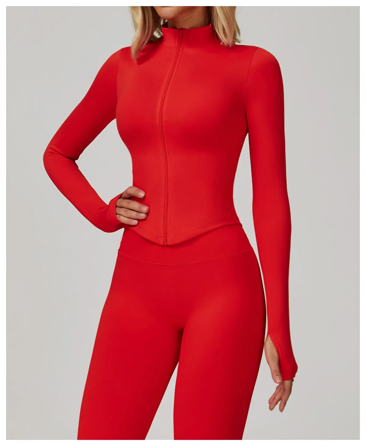 THE QUANTUM NOW Aligned Yoga Jacket