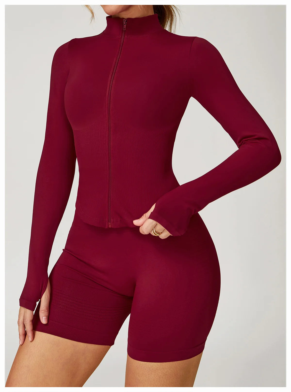 THE QUANTUM NOW Aligned Yoga Jacket