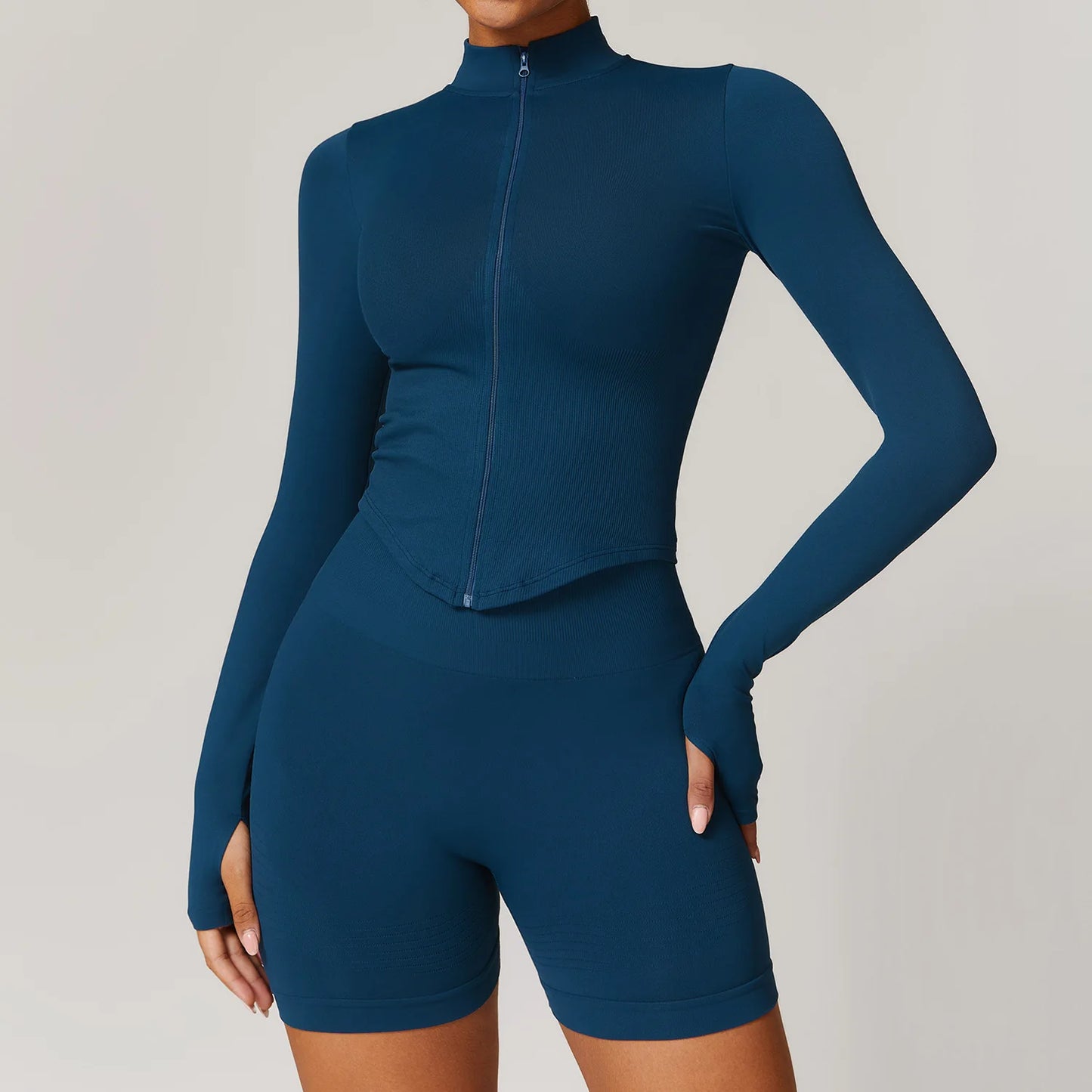 THE QUANTUM NOW Aligned Yoga Jacket