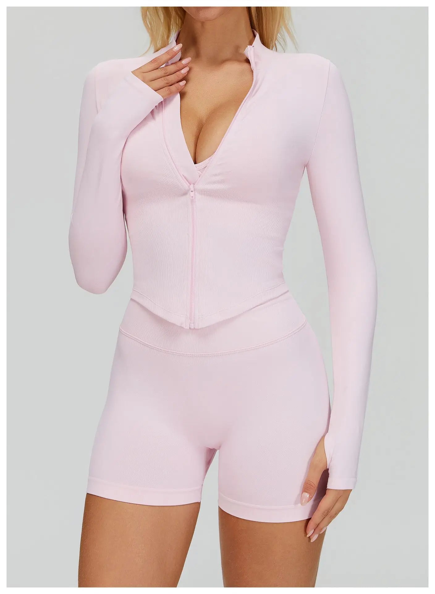 THE QUANTUM NOW Aligned Yoga Jacket
