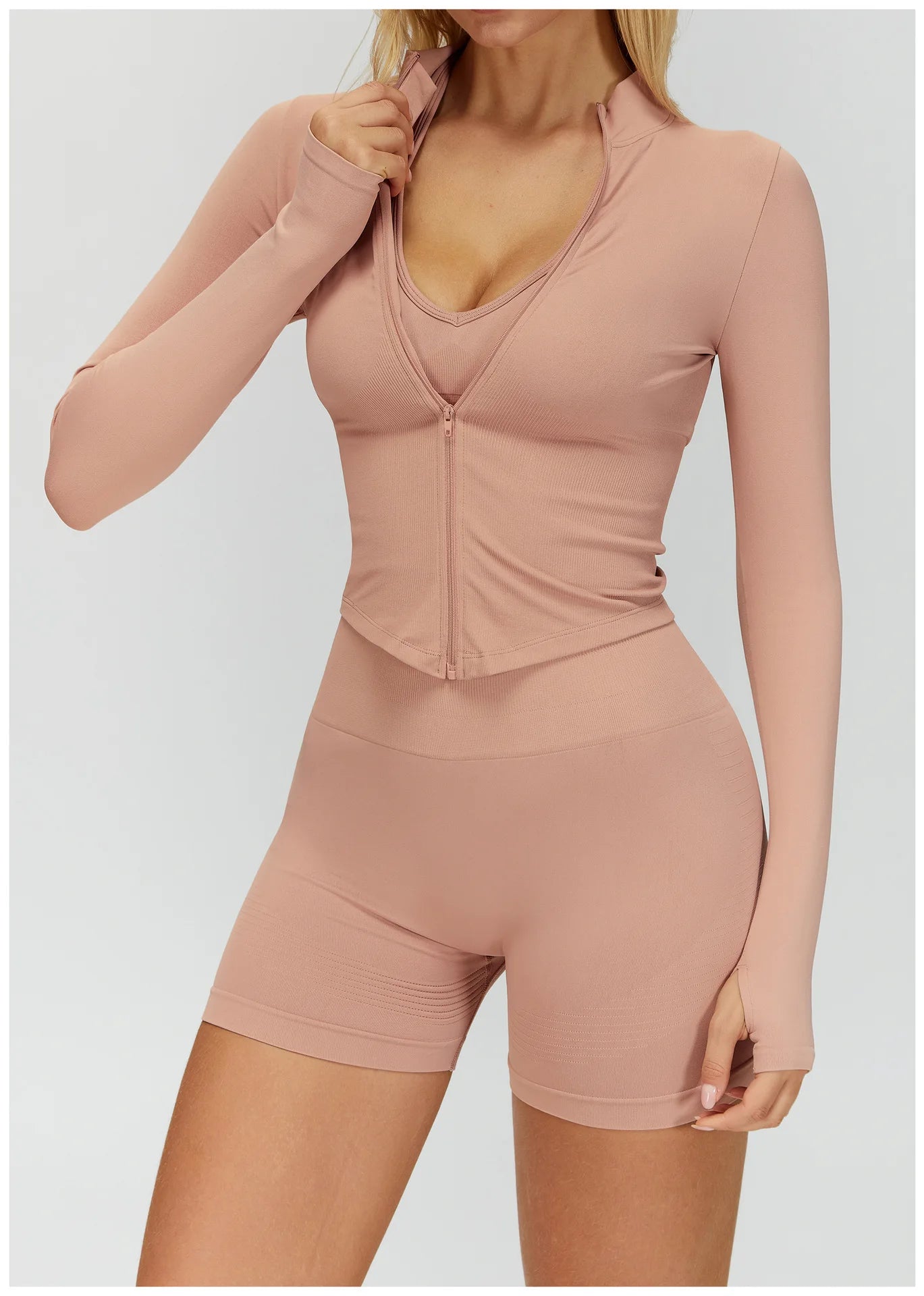 THE QUANTUM NOW Aligned Yoga Jacket