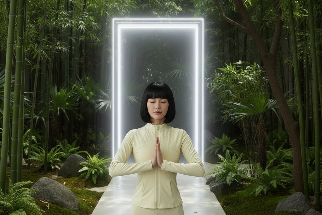 THE QUANTUM NOW Yoga Jacket