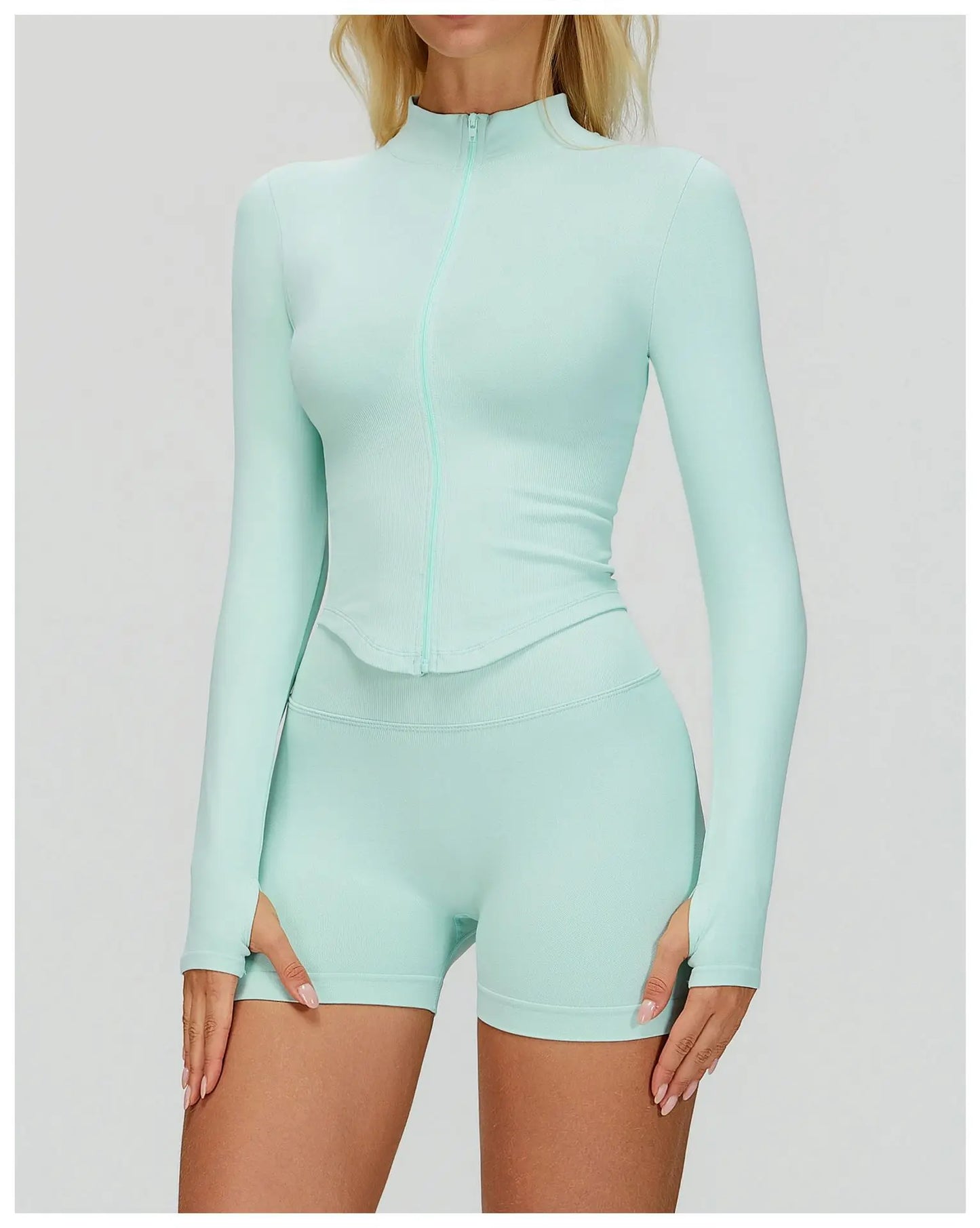 THE QUANTUM NOW Aligned Yoga Jacket